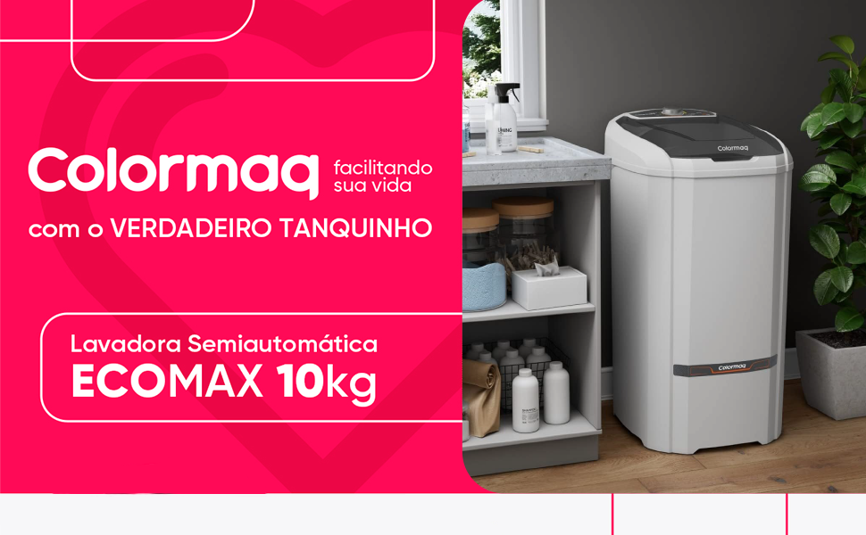 Tanquinho Colormaq LCS10 (10kg, Branco): economia real ou dor de cabeça na hora de torcer a roupa?
