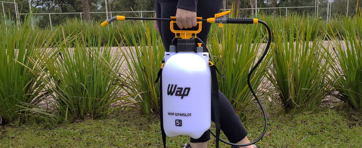 Pulverizador Manual WAP GPM5L01 (5 Litros): dá conta do jardim, da horta e até da limpeza da moto?